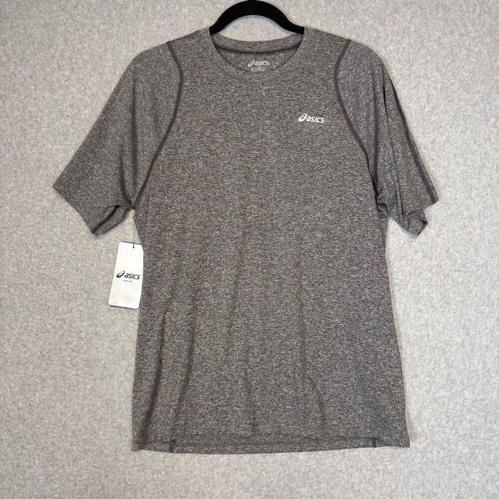 Brand New Asics Men's Size Small Everyday Grey Short Sleeve T-Shirt